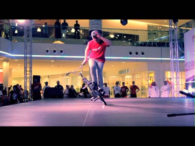 BMX flatland & Basketball Dunking Stage Show in Bahrain