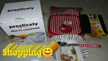 shopping and chopper review in tamil/precily onion chopper in oman