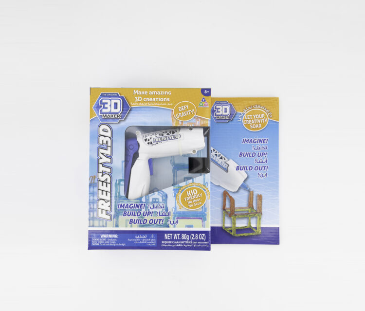 3D Maker Freestyle 3D Gel Refill Combo Pack White/Blue