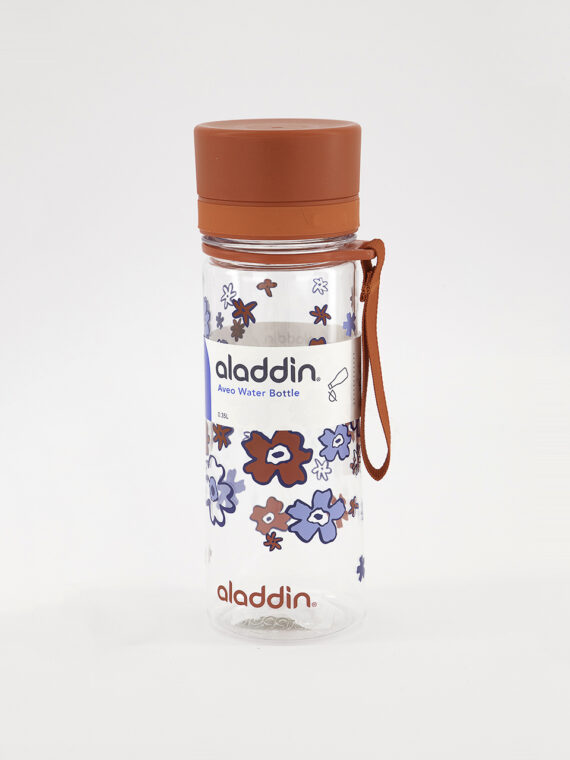Aveo Floral Water Bottle 0.35L Red Combo