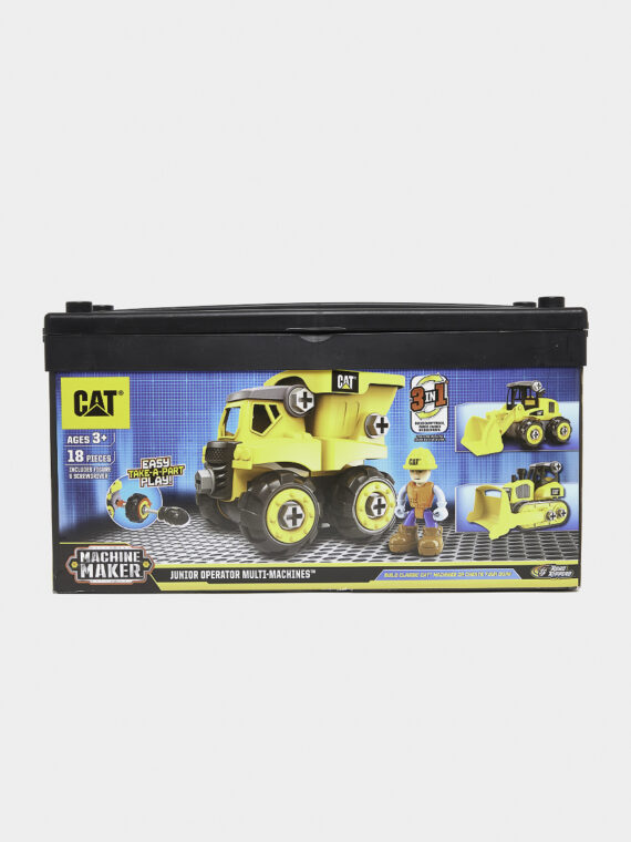 CAT Junior Operator -Multi-Machines Black/Yellow Combo