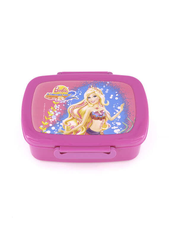 Girls Mermaid Tale Food Container Pink Combo