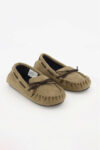 Kids Boys Slip On Casual Shoes Brown