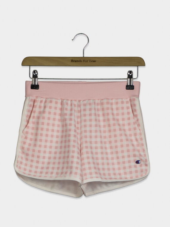 Kids Girls French Terry Running Short Pink Candy