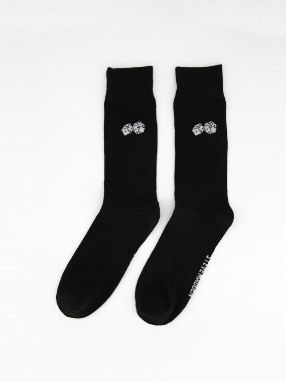 Mens 1 Pair Socks Black