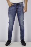 Mens Five Pocket Style Jeans Denim Blue