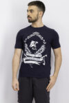 Mens Graphic Print T-Shirt Navy
