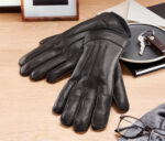 Mens Leather Gloves Brown