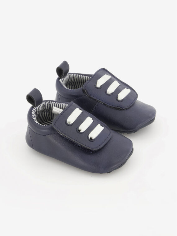 Toddler Boys Velcro Shoes Navy