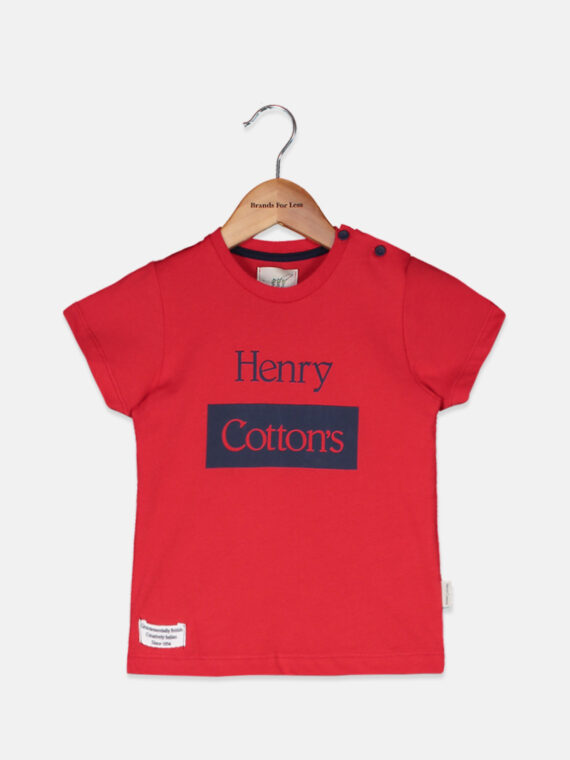 Toddler Graphic Print Short Sleeve Tee Red