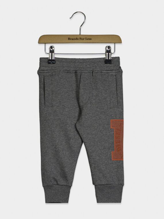 Toddler Pull On Pants Grey/Red