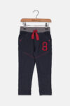 Toddlers Boys Four Pockets Jogger Pants Navy