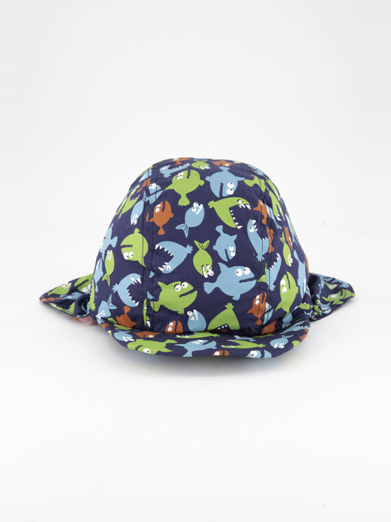 Toddlers Boys Graphic Cap Navy Combo