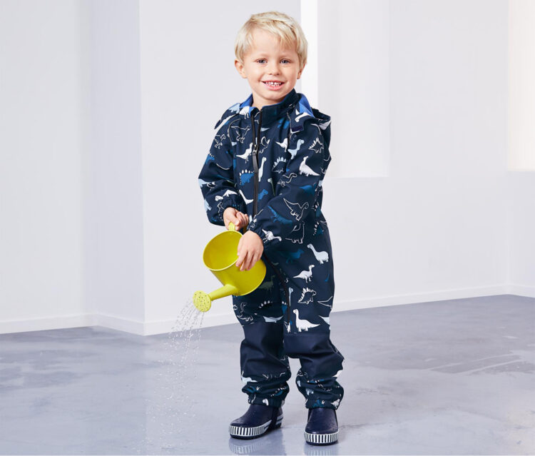 Toddlers Soft shell Overall Navy Blue