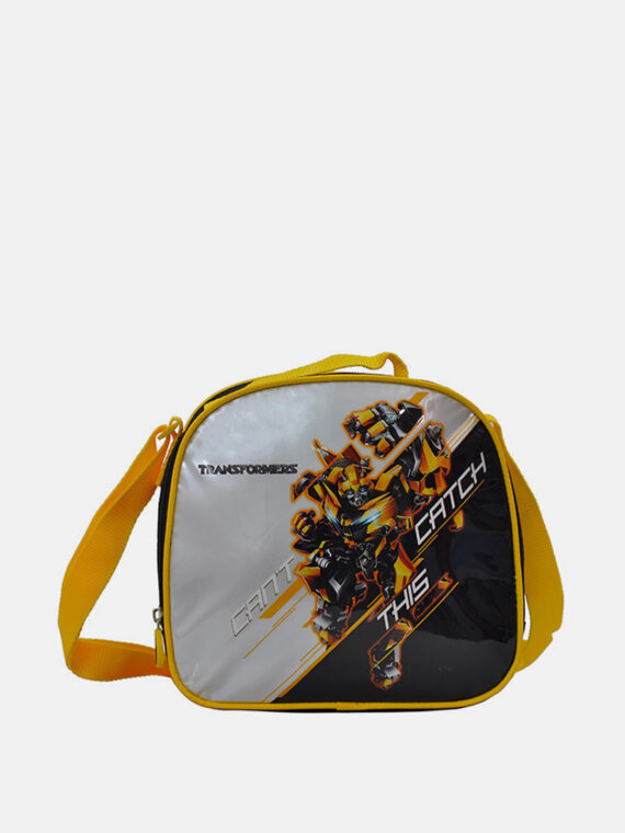 Transformers Cant Catch This Lunch Bag H 22 x L 22 x W 9 Cm Yellow/Black