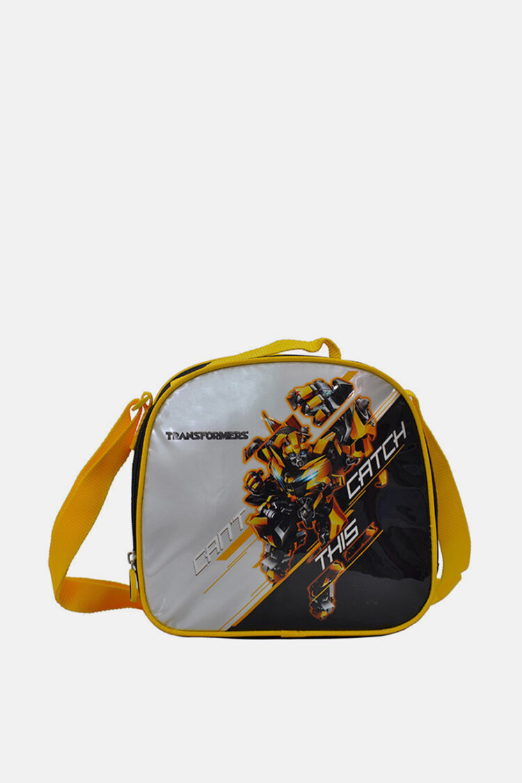 Transformers Cant Catch This Lunch Bag H 22 x L 22 x W 9 Cm Yellow/Black