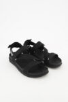 Unisex Pampa Solea Velcro Sandal Black