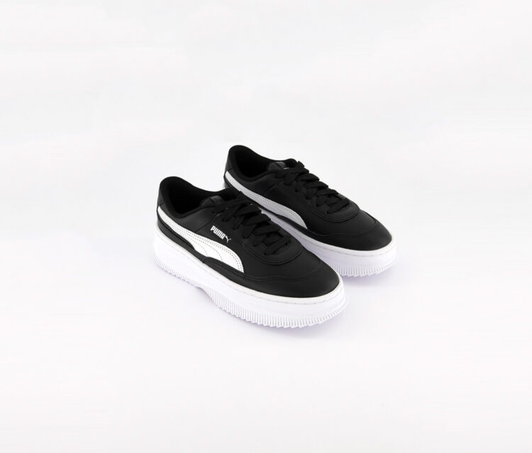 Womens Deva Suede Shoes Black/White
