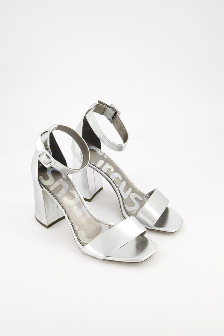 Womens Elizabeth Sandals Silver Metallic