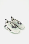 Womens Hunder Colour Block Shoes Grey Mist/Silver Peony