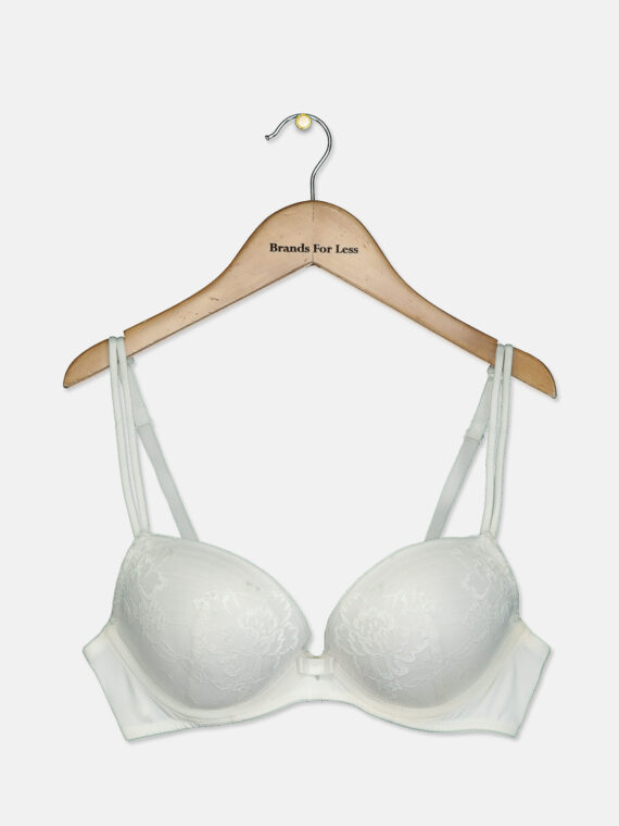 Womens Lucie Padded Underwired Bra Ivory