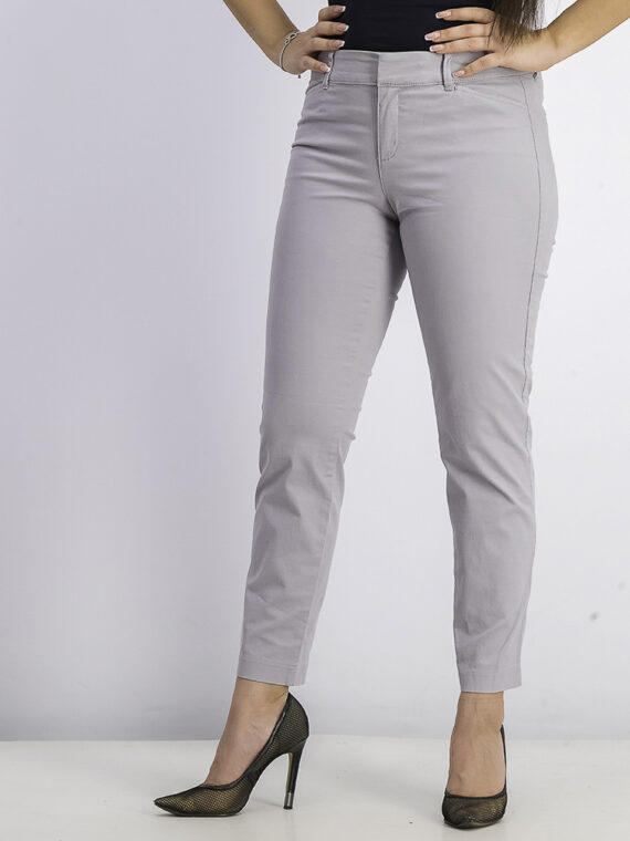 Womens Pixie Ankle Length Pants Medium Grey