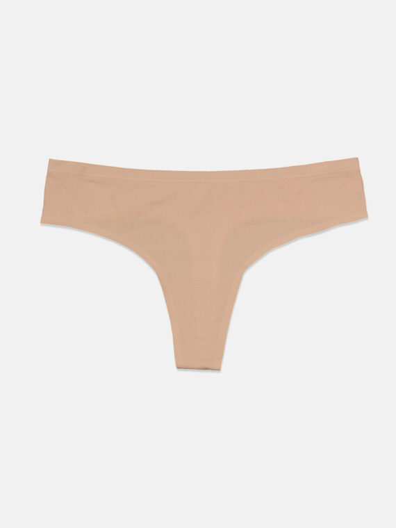 Womens Seamfree Air Thong Underwear Natural