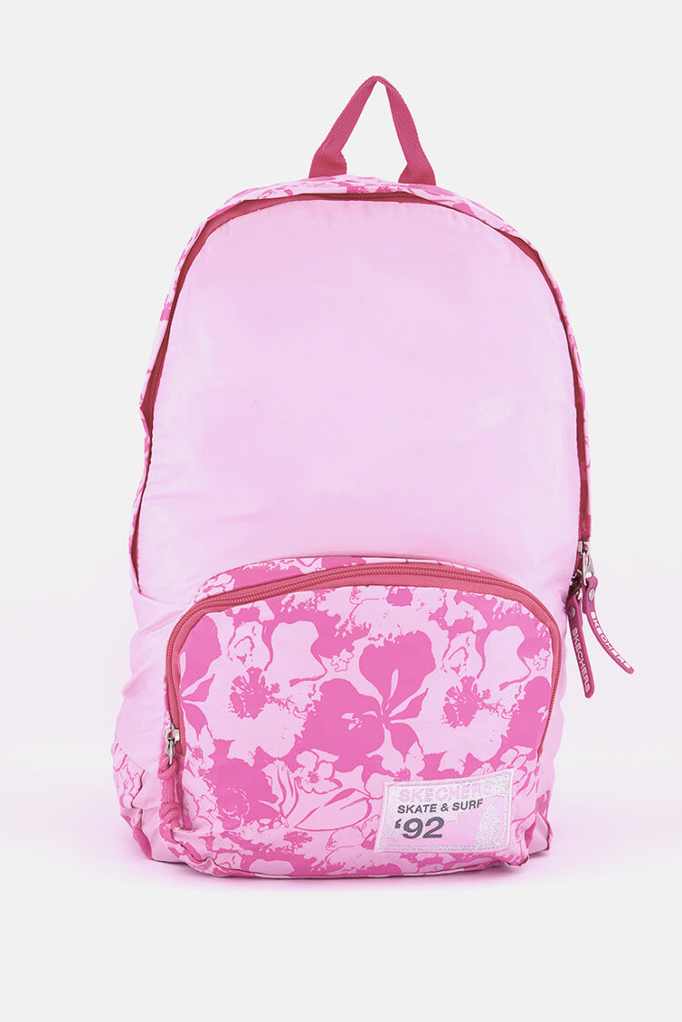 Womens Simple Everyday Backpack 40H x 33L x 12W cm Pink