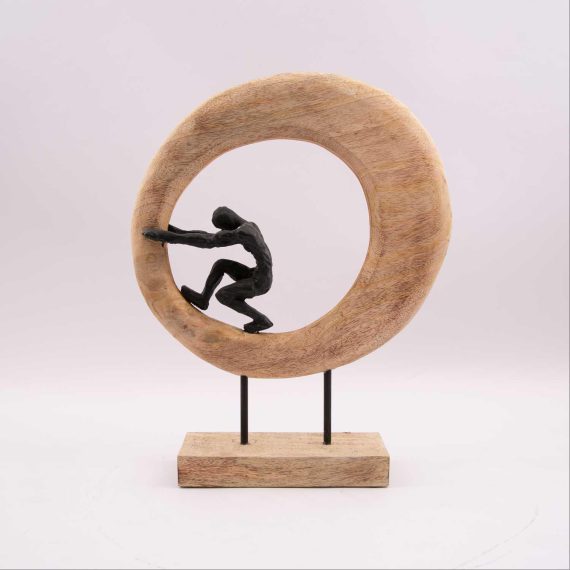 Figure in Ring From Viola sculptures Furniture & Decor Shop Online at Special Price from Oman Mega Deals