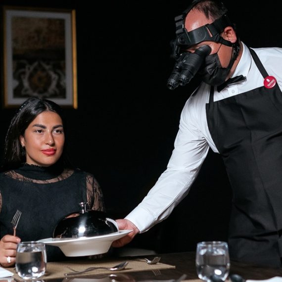 5* Dine In The Dark Experience Culture Shop Online at Special Price from Oman Mega Deals