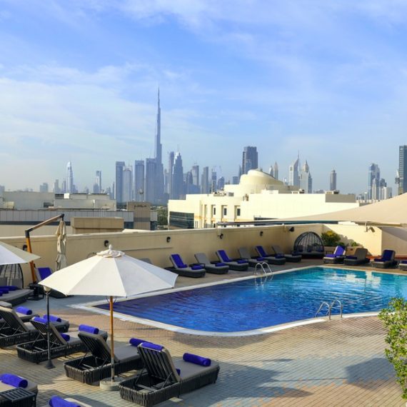 5* Pool Access With Food Credit: Child Aed 39, Adult Aed 69 WATER SPORTS Shop Online at Special Price from Oman Mega Deals