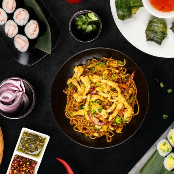 Any Starter, Main, Dessert Of Menu For Up To Four People JAPANESE Shop Online at Special Price from Oman Mega Deals