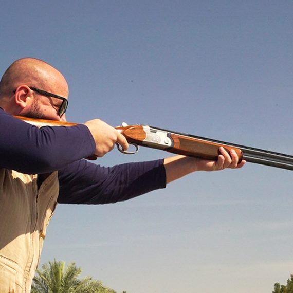 Clay Pigeon Shooting Lesson SHOOTING Shop Online at Special Price from Oman Mega Deals