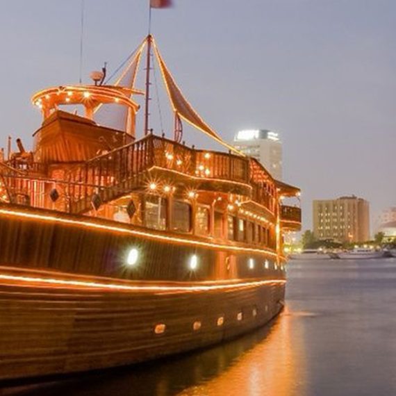 Creek Cruise Buffet Dinner Cruise For 1 Child Or 1, 2 Or 4 Adults EXPERIENCE RESTAURANTS Shop Online at Special Price from Oman Mega Deals