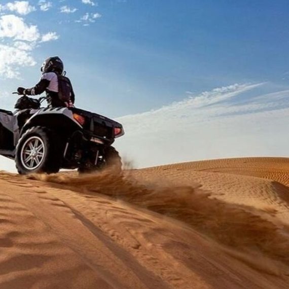 Desert Safari With Quad Biking MOTOR SPORTS Shop Online at Special Price from Oman Mega Deals