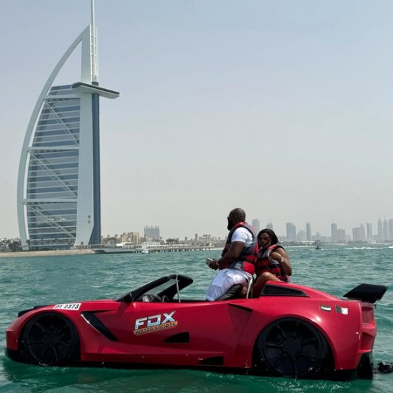 Enjoy A 20/30/45/60 Min Ride On A High-Performance Jet Car In Dubai WATER SPORTS Shop Online at Special Price from Oman Mega Deals