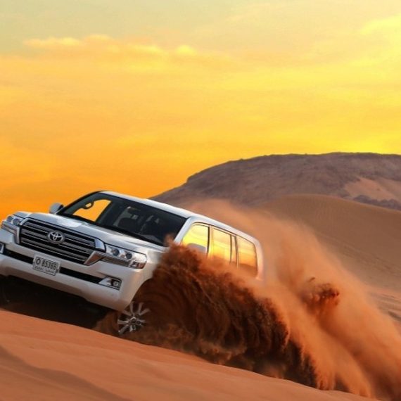 Evening Desert Safari With Home Or Hotel Pick-Up For Up To Six Swim Shop Online at Special Price from Oman Mega Deals