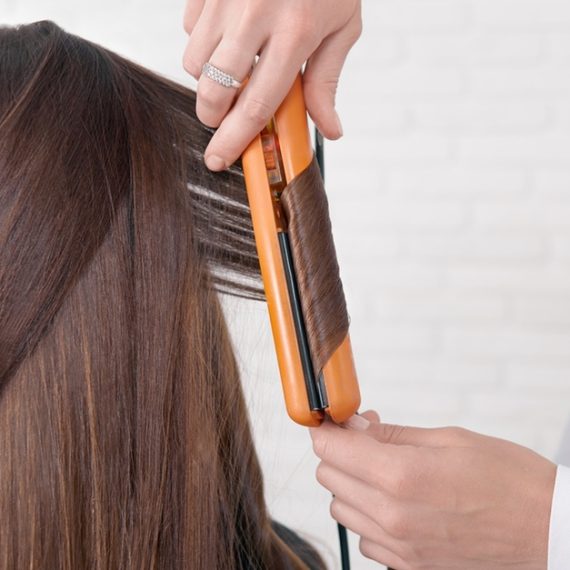 Get Smooth Hair With Keratin Treatment Plus Hair Cut & Brow Shaping HAIRDRESSER Shop Online at Special Price from Oman Mega Deals