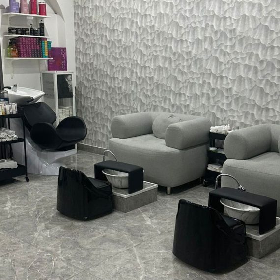 Glam Up: Classic, Gelish Manicure & Pedicure Or Nail Extensions NAILS Shop Online at Special Price from Oman Mega Deals