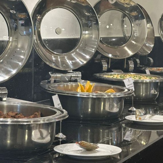 Lunch Or Dinner Buffet With Beverages:Child (Aed 35), Adult (Aed 109) Swim Shop Online at Special Price from Oman Mega Deals