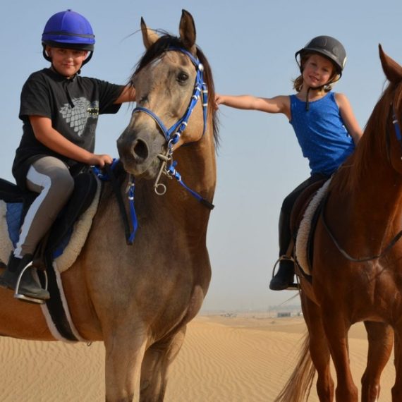 One Hour Horse Desert Hacking Experience At Al Sultan Equestrian Club Swim Shop Online at Special Price from Oman Mega Deals