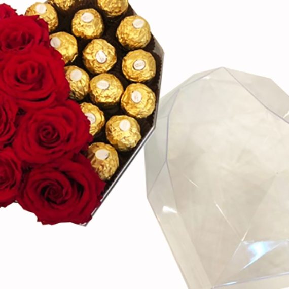 Roses With Ferrero Chocolates Swim Shop Online at Special Price from Oman Mega Deals