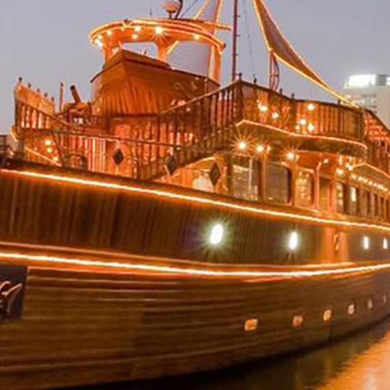 Rustar Premium Dhow Cruise Dinner For One, Two Or Four People EXPERIENCE RESTAURANTS Shop Online at Special Price from Oman Mega Deals
