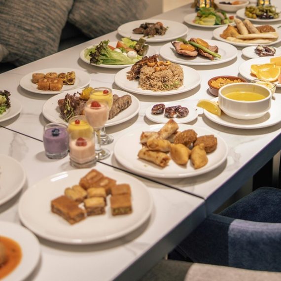4* Lunch Buffet With Soft Beverages For 1 Child Or Up To 4 Adults Swim Shop Online at Special Price from Oman Mega Deals