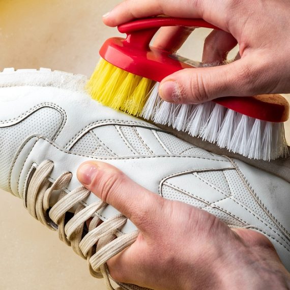 Basic Sneaker Cleaning Or Deluxe Sneaker Cleaning & Repair Package Swim Shop Online at Special Price from Oman Mega Deals