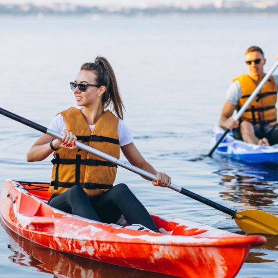 Exciting Kayak Rentals Or Padel Boarding At Five Palm Jumeirah WATER SPORTS Shop Online at Special Price from Oman Mega Deals
