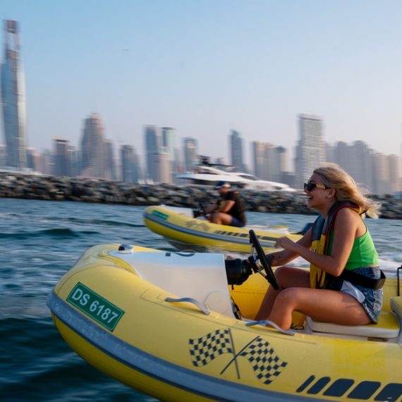Self-Drive Boat Tours: 30, 60, Or 60 Min For Up To 4 WATER SPORTS Shop Online at Special Price from Oman Mega Deals