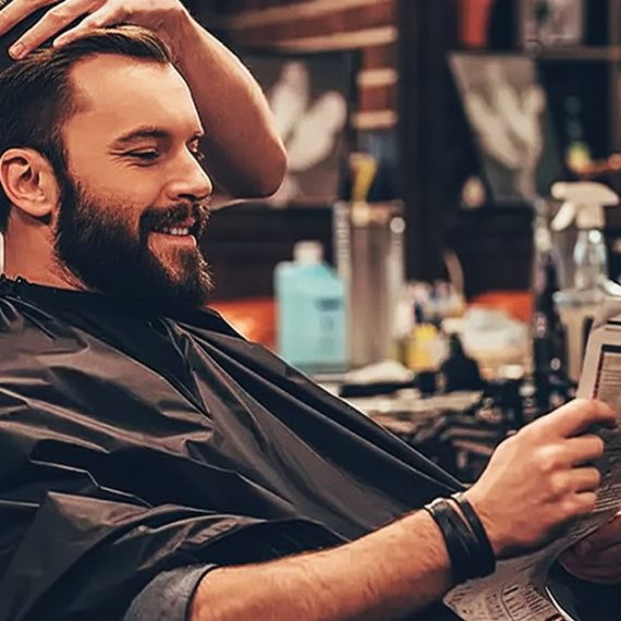 Sharp & Styled: Gents Haircut, Beard Shave & Grooming Packages HAIRDRESSER Shop Online at Special Price from Oman Mega Deals