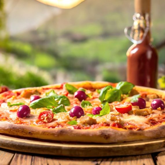 Two Starters With Optional Any Pizza, Two, Or Four Pizzas Of Choice ITALIAN Shop Online at Special Price from Oman Mega Deals