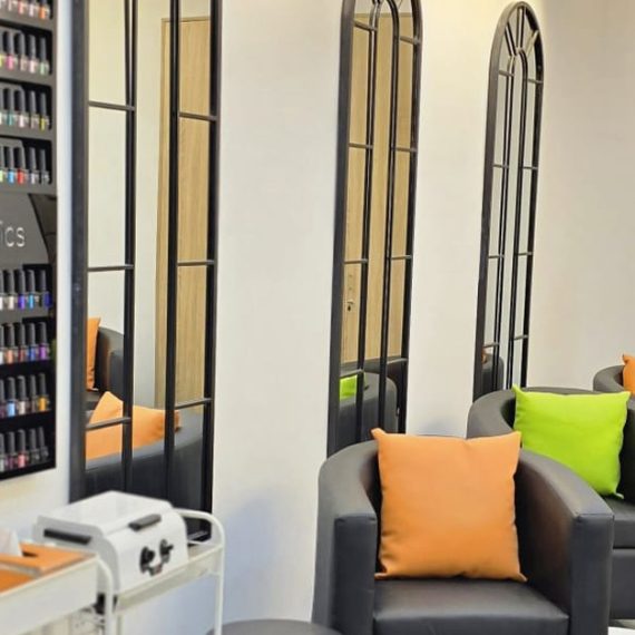 Upgrade Your Nail Care: Classic Or Gelish Manicure And Pedicure NAILS Shop Online at Special Price from Oman Mega Deals
